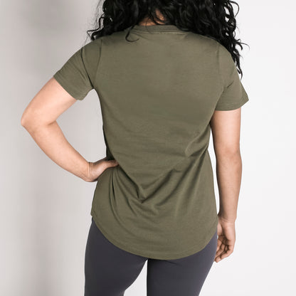 Dumbbells & Doobies Women's Tee // Herb
